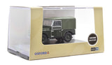 1:76 (OO) Land Rover Series I -- Canvas (Rails) Bronze Green -- Oxford 76LAN1880