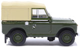 1:76 (OO) Land Rover Series II SWB -- Canvas - REME -- Oxford 76LR2S006