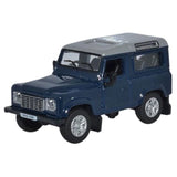 1:76 (OO) Land Rover Defender 2013 -- Tamar Blue -- Oxford 76LRDF002