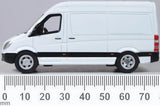 1:76 (OO) Mercedes Sprinter Van -- White -- Oxford 76MSV004