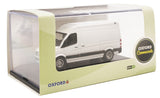 1:76 (OO) Mercedes Sprinter Van -- White -- Oxford 76MSV004