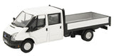 1:76 (OO) Ford Transit Dropside -- White -- Oxford 76TPU005