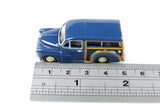 1:76 (OO) Morris Minor Traveller -- Trafalgar Blue -- Oxford 76MMT002