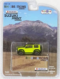 1:64 Suzuki Jimny JB74 (3rd Gen) -- Kinetic Yellow/Black Top -- BM Creations