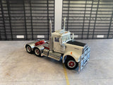 1:50 Kenworth W900 AR (Day Cab) -- White/Red w/Spider Wheels -- Iconic Replicas Truck