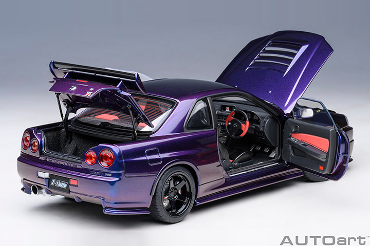 希少 SKYLINE GT-R R34 MAGIC PURPLE マジョーラ 希少 SKYLINE GT-R