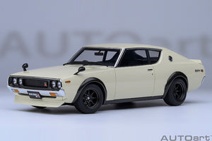 1:18 Nissan Skyline 2000 GT-R (KPGC110) Tuned Version -- White -- AUTOart