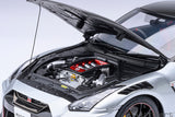 1:18 Nissan GT-R (R35) Nismo Special Edition 2022 -- Ultimate Metal Silver -- AU