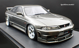 (Pre-Order) 1:18 NISMO 400R (BCNR33) -- Dark Gray Metallic -- Ignition Model IG3656