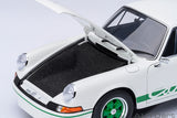 1:18 Porsche 911 Carrera RS 2.7 Coupe 1973 -- White w/Green Stripes -- AUTOart 7