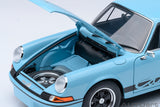 1:18 Porsche 911 Carrera RS 2.7 Coupe 1973 -- Blue w/Black Stripes -- AUTOart 78