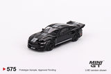 1:64 Ford Shelby GT500 Dragon Snake Concept -- Black -- Mini GT