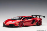 1:18 Lamborghini Aventador Liberty Walk LB-Works -- Red Metallic -- AUTOart 7910