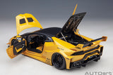 1:18 Lamborghini Huracan GT Liberty Walk LB Silhouette -- Yellow -- AUTOart