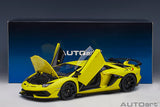 1:18 Lamborghini Aventador SVJ -- Giallo Tenerife (Pearl Yellow) -- AUTOart