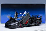 1:18 Lamborghini Aventador SVJ -- Nero Nemesis (Matt Black) -- AUTOart