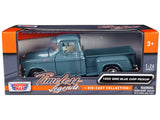 1:24 1955 GMC Blue Chip Pickup -- Light Blue -- MotorMax
