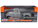 1:24 1957 GMC Blue Chip Pickup -- Grey -- MotorMax