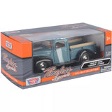 1:24 1942-47 Ford "Jailbar" Pickup Truck -- Blue / Black -- MotorMax