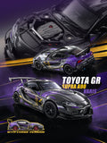 (Pre-Order) 1:64 Toyota Supra A90 Varis -- Black/Purple -- EVENT EXCLUSIVE -- Liomio