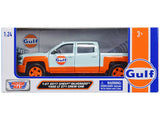 1:24 2017 Chevy Silverado 1500 Lt Z71 -- Gulf Blue/Orange -- MotorMax