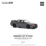 1:64 Nissan R32 Skyline GTR -- Gun Grey Metallic -- Pop Race
