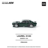 (Pre-Order) 1:64 Nissan Laurel C130 -- Dark Green -- Pop Race