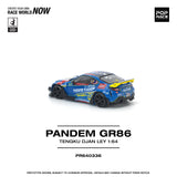 (Pre-Order) 1:64 Toyota GR86 PANDEM -- Tengku Djan Ley -- Pop Race