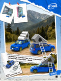 (Pre-Order) 1:64 Subaru Forester SG9 STI w/Car Camping Kit -- Blue -- Model-Model