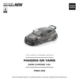 (Pre-Order) 1:64 Toyota GR Yaris PANDEM -- Dark Chrome Series -- Pop Race