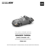 (Pre-Order) 1:64 Singer Targa "Porsche 911 964" -- Dark Chrome Series -- Pop Race