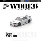 (Pre-Order) 1:64 Nissan Skyline GT-R R33 LM -- Silver -- Works Model