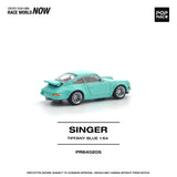(Pre-Order) 1:64 Singer 964 (Porsche 911) -- Tiffany Blue -- Pop Race