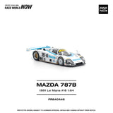 (Pre-Order) 1:64 1991 Le Mans 24h -- #18 Mazda 787B -- Pop Race
