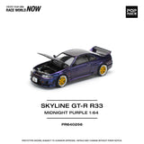 1:64 Nissan R33 Skyline GTR NISMO 400R -- Midnight Purple -- Pop Race