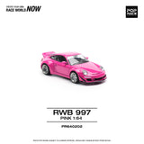 1:64 RWB 997 -- Pink -- Pop Race Porsche 911