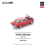 (Pre-Order) 1:64 Toyota TA22 Celica -- Red -- Pop Race