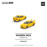(Pre-Order) 1:64 Honda Integra DC2 MUGEN -- Yellow -- Pop Race