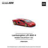 (Pre-Order) 1:64 Lamborghini Countach LPI-800 -- Rosso Red -- Pop Race