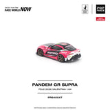 (Pre-Order) 1:64 Toyota Supra (A90) PANDEM -- Formula Drift - Valentina Piaz -- Pop Race