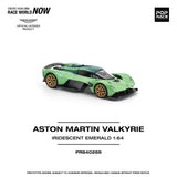 (Pre-Order) 1:64 Aston Martin Valkyrie -- Iridescent Emerald (Green) -- Pop Race