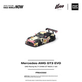 (Pre-Order) 1:64 China GT "Mumu" -- Uno Racing - #71 Mercedes-AMG GT3 -- Pop Race PR640562