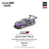(Pre-Order) 1:64 Eva RT Test Type-01 Pop Race RE Super G Time Attack -- Purple -- Pop Race