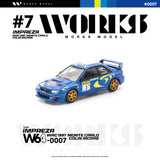 (Pre-Order) 1:64 1997 Monte Carlo Rally -- Colin McRae -- #3 Subaru Impreza WRC -- Works Model
