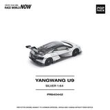 (Pre-Order) 1:64 Yangwang U9 -- Silver -- Pop Race