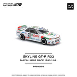 1:64 Nissan R32 Skyline GTR -- 1990 Macau Winner #23 Castrol -- Pop Race