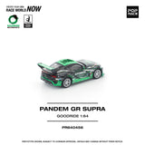 (Pre-Order) 1:64 Toyota Supra (A90) PANDEM -- GOODRIDE Green/Black -- Pop Race