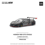 1:64 Honda NSX GT3 EVO 2022 -- Carbon Edition -- Pop Race