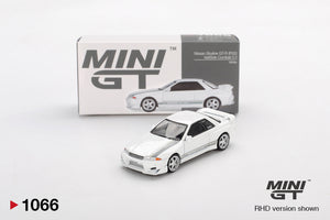 1:64 Nissan Skyline GT-R (R32) Veilside Combat C-I -- White -- Mini GT