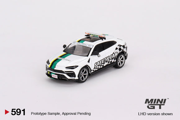 1:64 Lamborghini Urus -- 2022 Macau GP Official Safety Car -- Mini GT